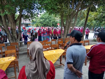 MERIAHNYA JALAN SEHAT PKK PEDUKUHAN NGENTAK