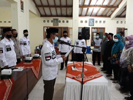 Pelantikan Dan Bimtek KPPS Pilur Timbulharjo Tahp -II