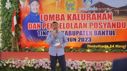 Visitasi 6 Besar Lomba Posyandu dan Kalurahan Tingkat Kabupaten Bantul 2023.
