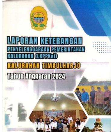 Laporan Keterangan Penyelenggaraan Pemerintahan Kalurahan Timbulharjo Tahun 2024