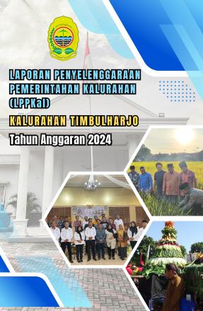 Laporan Penyelenggaraan Pemerintahan Kalurahan Timbulharjo Tahun 2024