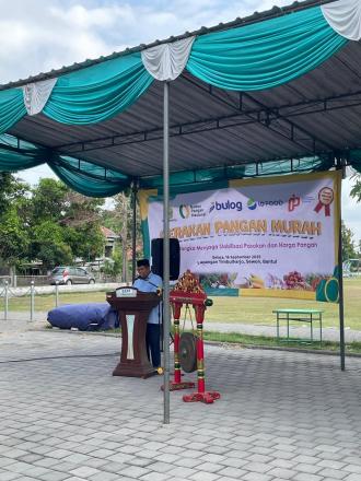 Gerakan Pangan Murah di Kalurahan Timbulharjo