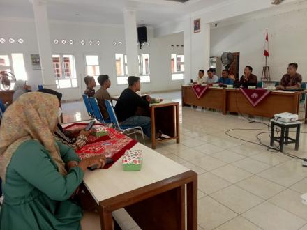 Kegiatan Pembekalan Peserta Lowongan Pamong Kalurahan Timbulharjo Formasi Dukuh Gatak Timbulharjo.