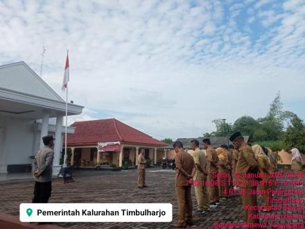 Apel Pamong Staf Kalurahan Timbulharjo 