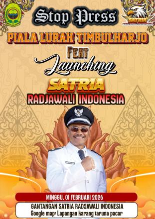 Gantangan Satria Rajawali Piala Lurah Timbulharjo